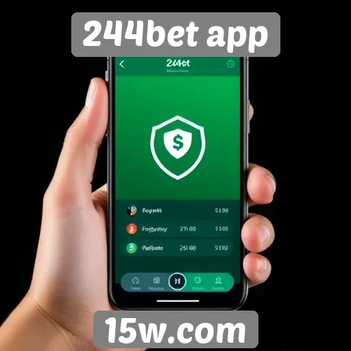 A segurança dos dados no 244bet app