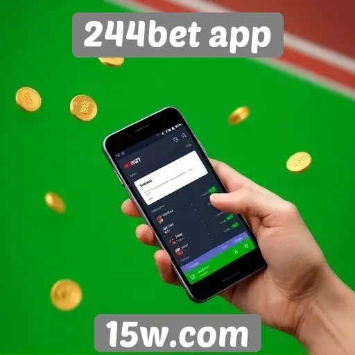 Depósitos e saques no 244bet app