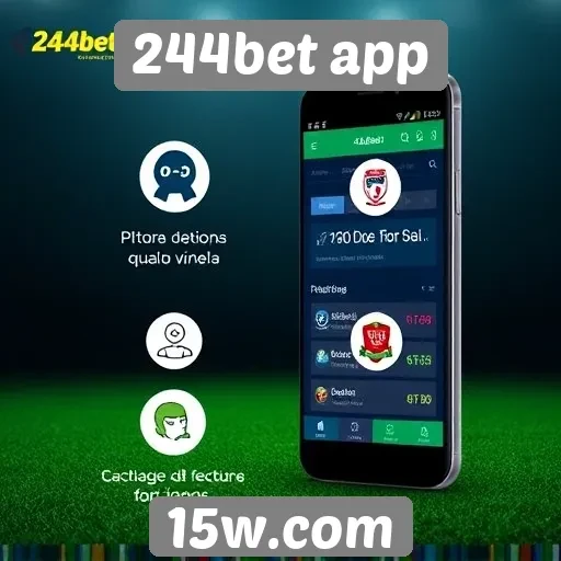 Avaliação das funcionalidades do 244bet app